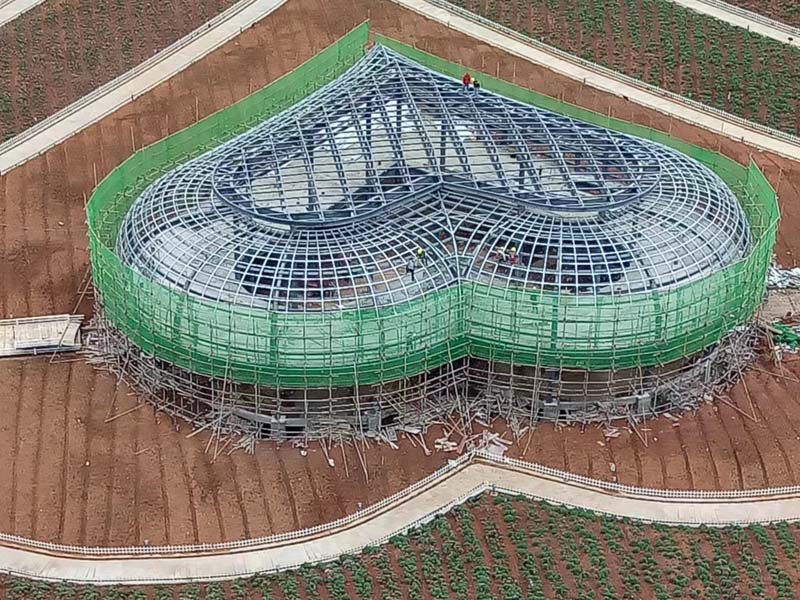 網(wǎng)架鋼結(jié)構(gòu)加工中變形問題的處理方法您了解多少？